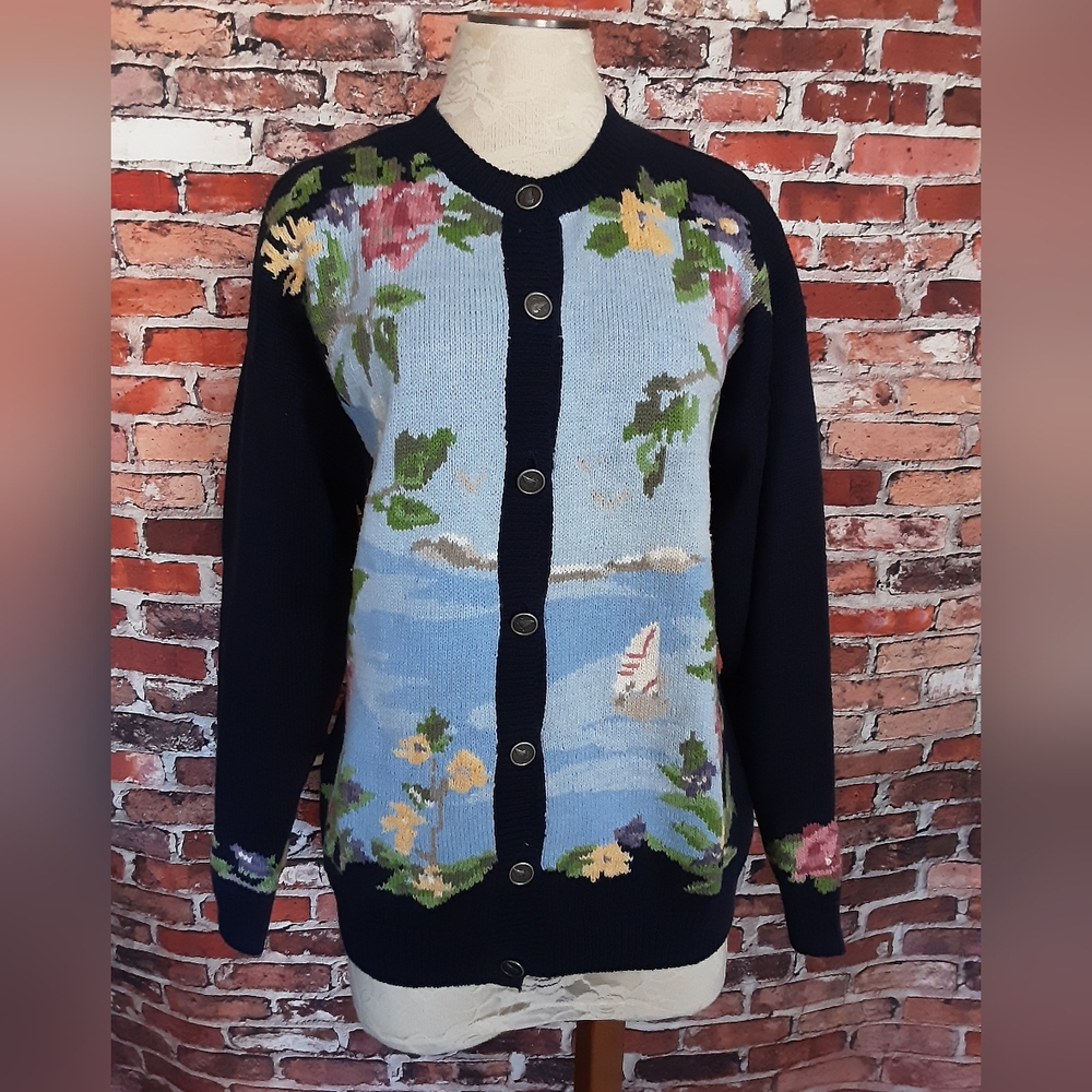 "Northern Treasures" Vintage Sweater